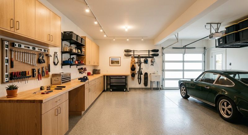Attached Garage Renovation in Conroe, TX