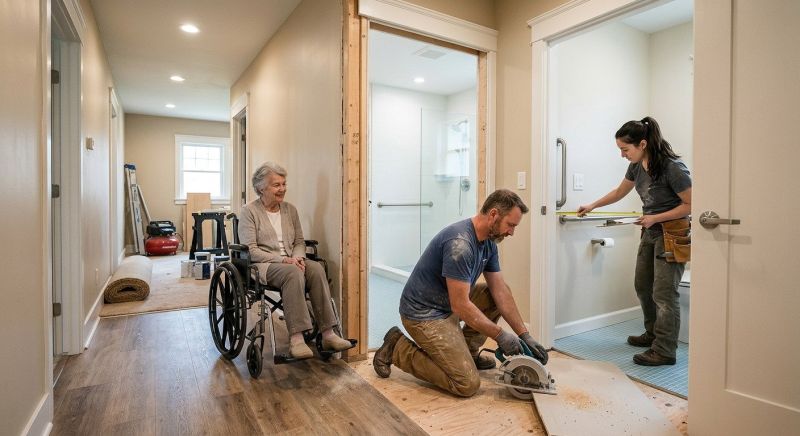 Handicap Renovation in Alpharetta, GA