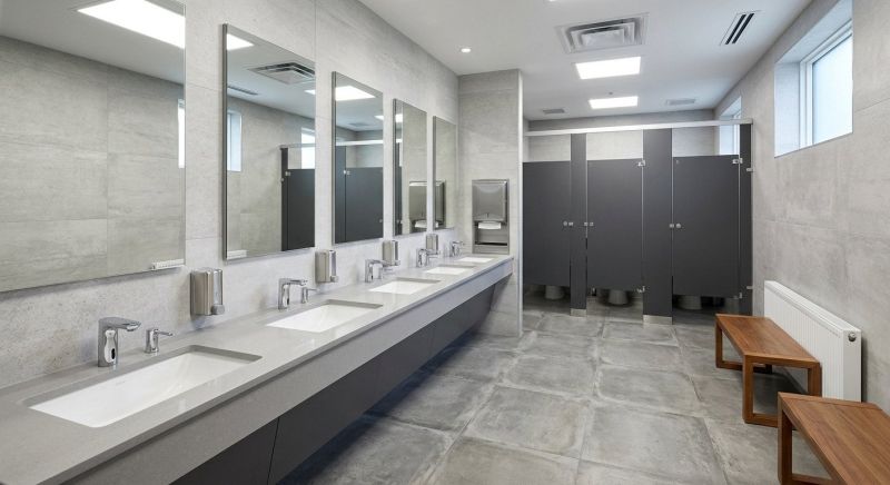 Industrial Bathroom Renovation in Denver County, CO