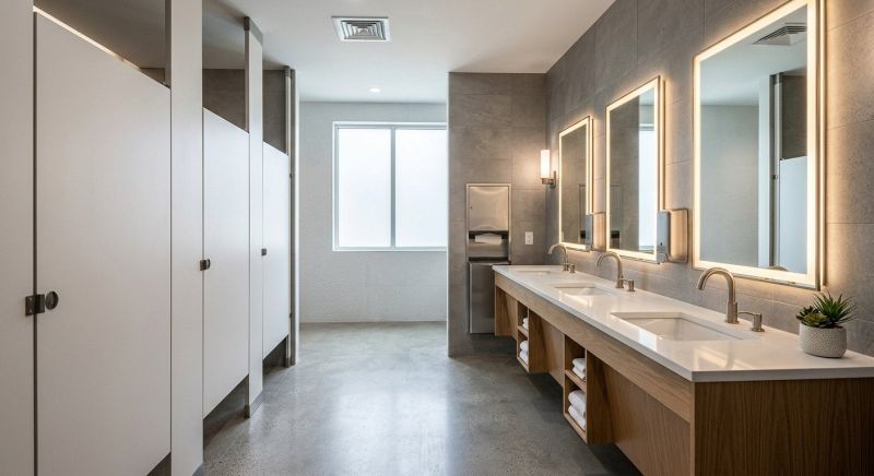 Industrial Bathroom Renovation in Denver, CO